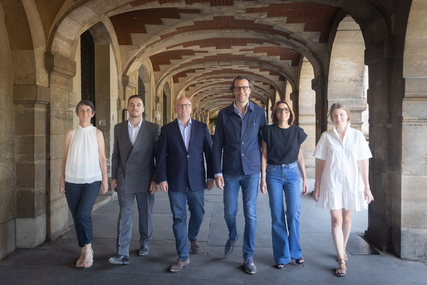 Les commissaires de justice de l'étude